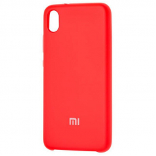 Чехол-накладка Xiaomi Redmi 7A Silicone Cover Red