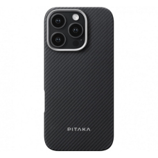 Чехол iPhone 16 Pro Max Pitaka Ultra-Slim Case Black Gray