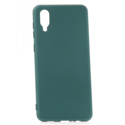 Чехол Galaxy A03 Silicone Plastic Mate 360 Dark Green Green (Зелёный)