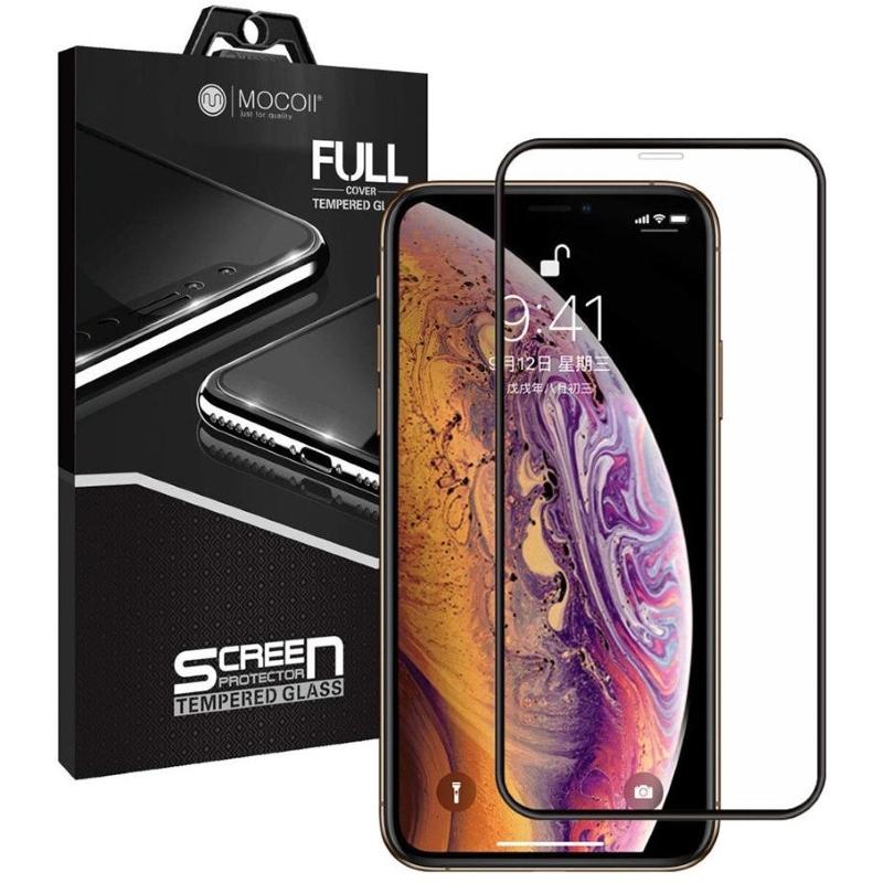 Защитное стекло 3D MOCOll Black Diamond для iPhone X/XS/11 Pro Черное