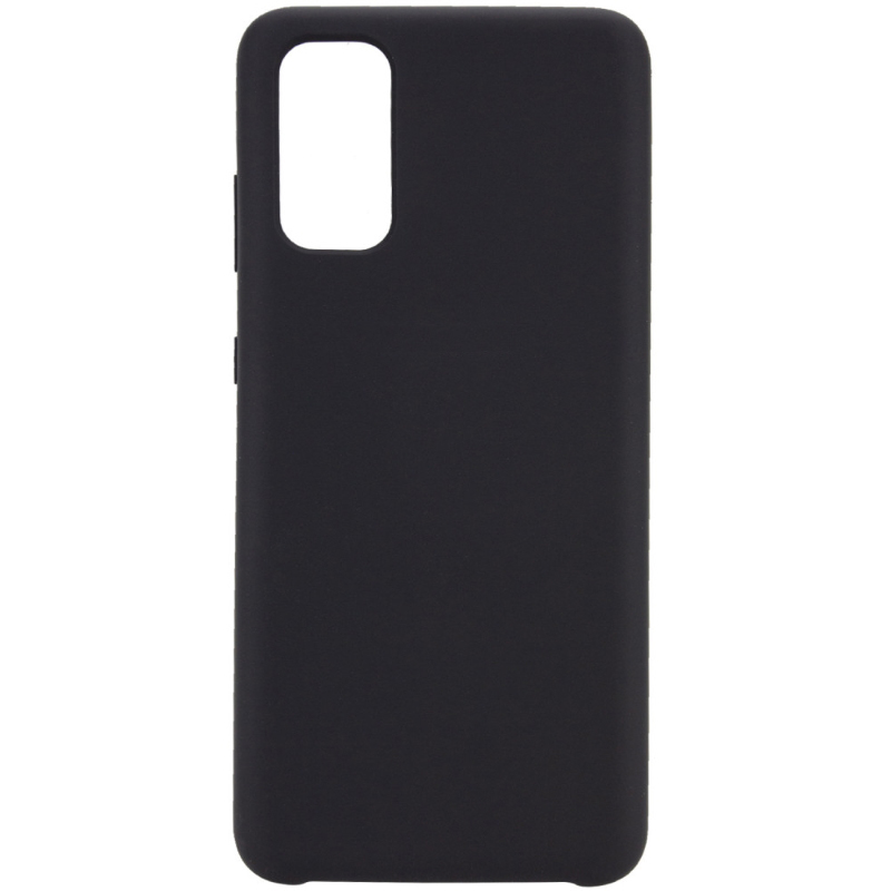 Чехол Galaxy S20 Silicone Cover Black Black (Черный)