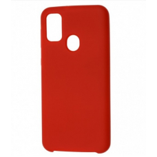 Чехол M31s Silicone Plastic Mate Red Black