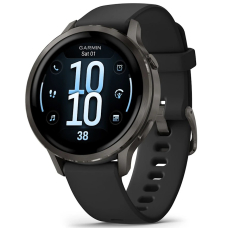 Купить Garmin Venu 4 - 41 mm Slate with Black Silicone Band (010-03013-02) Garmin Venu 4 - 41 mm Slate with Black Silicone Band (010-03013-02)