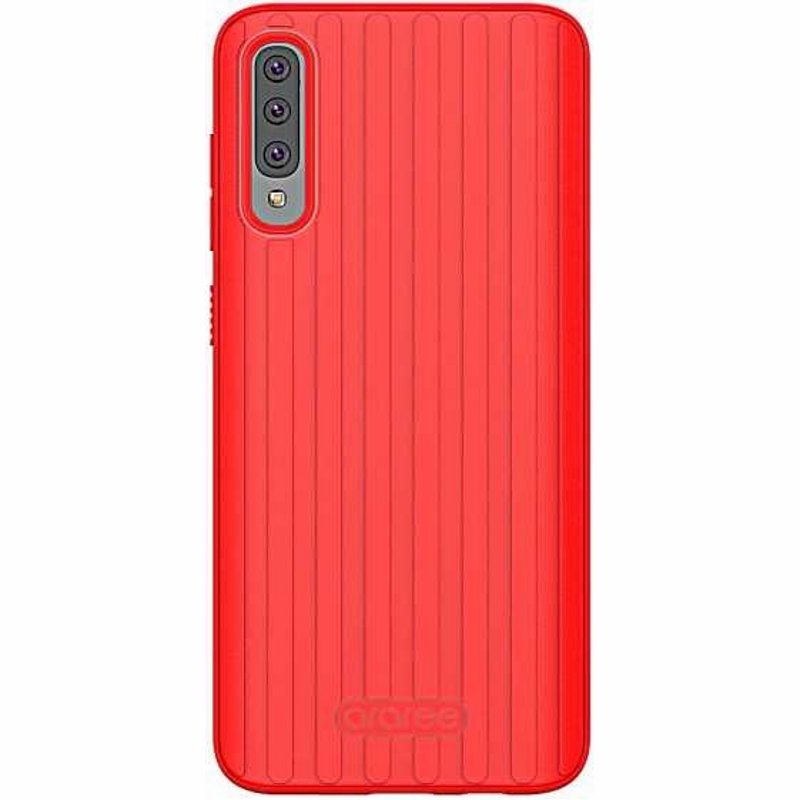 Чехол Galaxy A70 Araree Airdome Red Red (Красный)