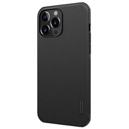 Чехол iPhone 13 Pro Nillkin Frosted Shield Pro Black Black (Черный)