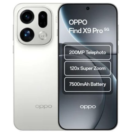 Oppo Find X9 Pro 12/512GB Nano-SIM и eSIM Silk White