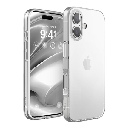 Чехол iPhone 16 Elago HYBRID Clear Clear (Прозрачный)