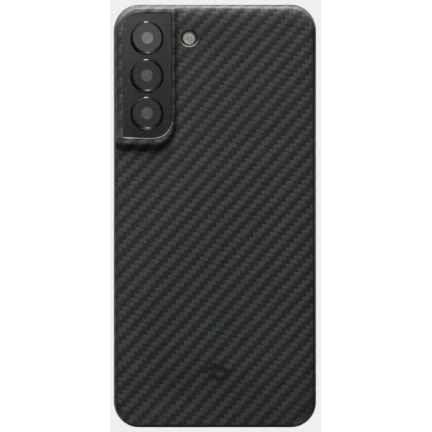 Чехол Galaxy S22 Pitaka MagEZ Case 2 Black Cray Black (Черный)